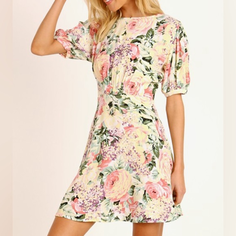Faithfull the Brand Sidonie Mini Dress Venissa Floral